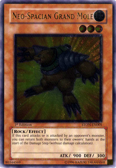 Neo-Spacian Grand Mole [STON-EN005] Ultimate Rare | Chromatic Games