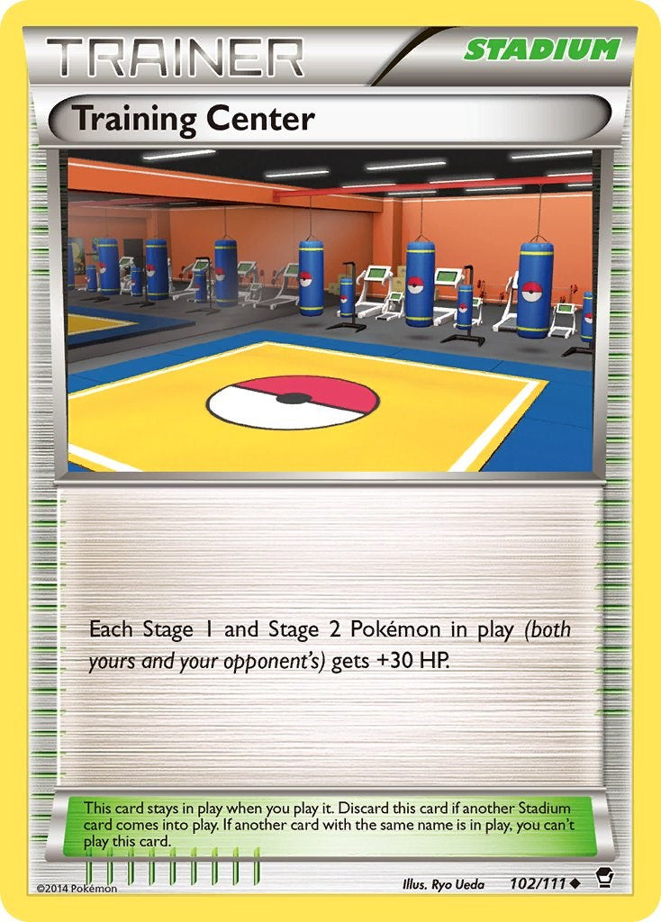 Training Center (102/111) [XY: Furious Fists] | Chromatic Games