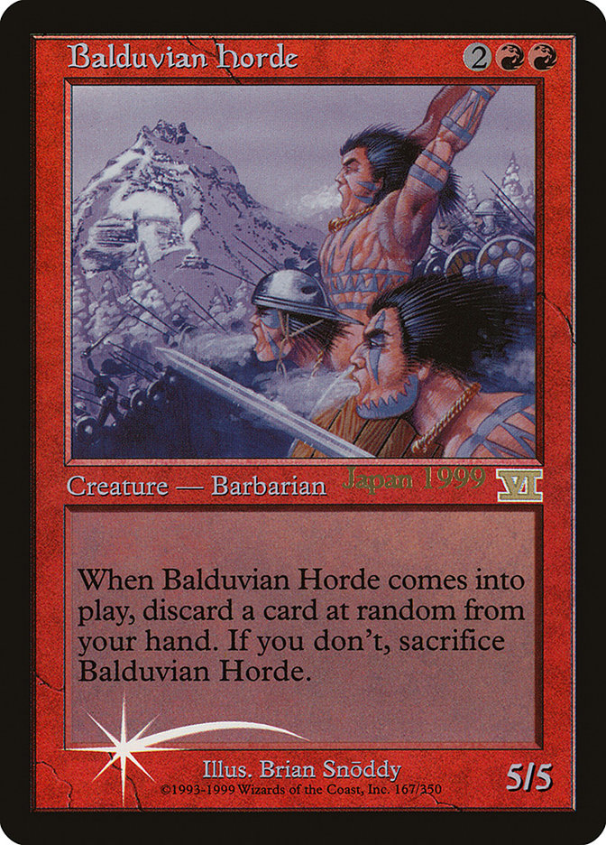 Balduvian Horde (Worlds) [World Championship Promos] | Chromatic Games