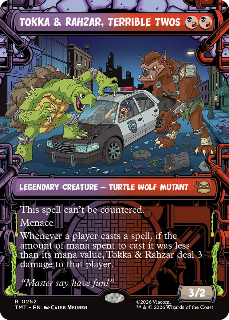 Tokka & Rahzar, Terrible Twos (Showcase) [Teenage Mutant Ninja Turtles] | Chromatic Games