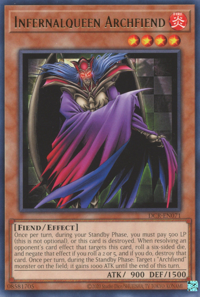 Infernalqueen Archfiend [DCR-EN071] Rare | Chromatic Games