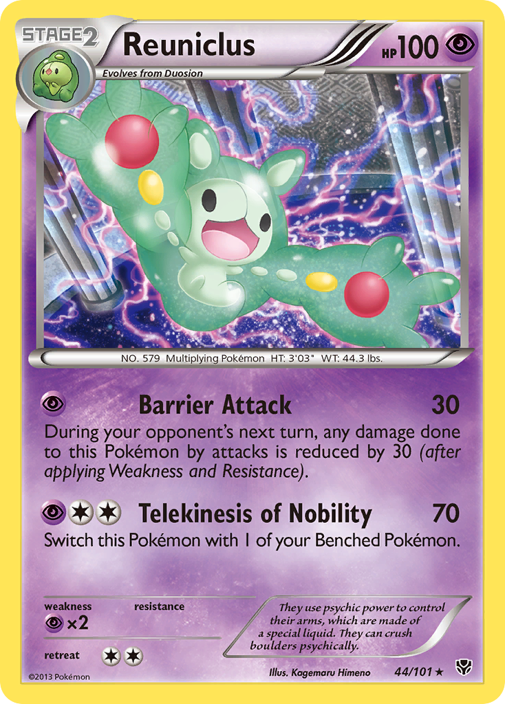 Reuniclus (44/101) [Black & White: Plasma Blast] | Chromatic Games