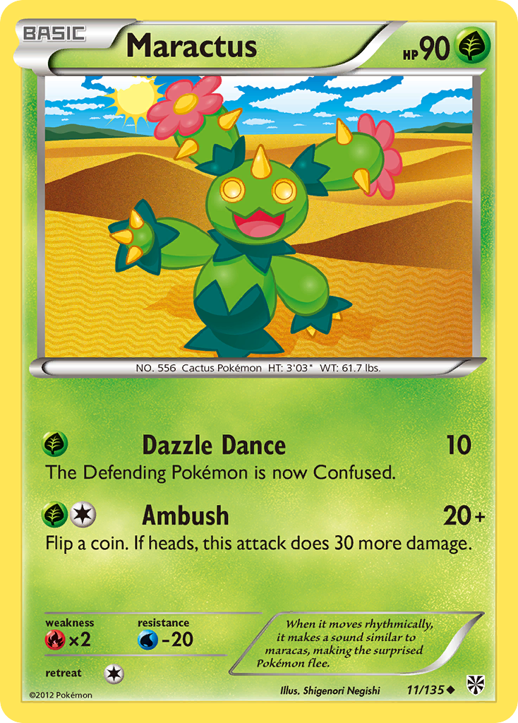 Maractus (11/135) [Black & White: Plasma Storm] | Chromatic Games