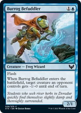 Burrog Befuddler 38 (Strixhaven: School of Mages)  | Chromatic Games