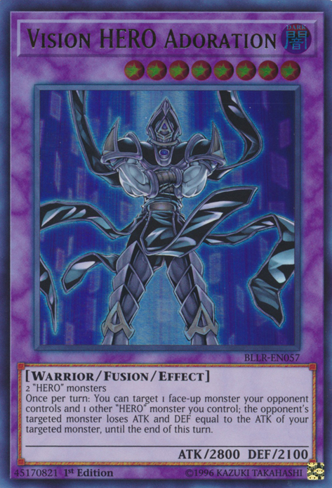 Vision Hero Adoration [BLLR-EN057] Ultra Rare | Chromatic Games