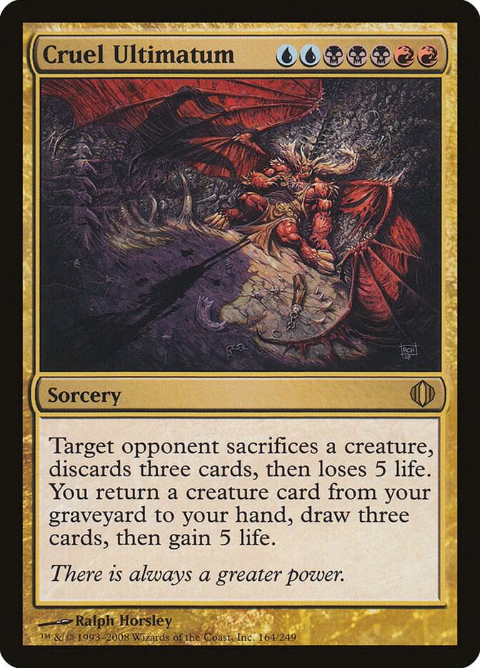 Cruel Ultimatum 164/249 (Shards of Alara)  | Chromatic Games