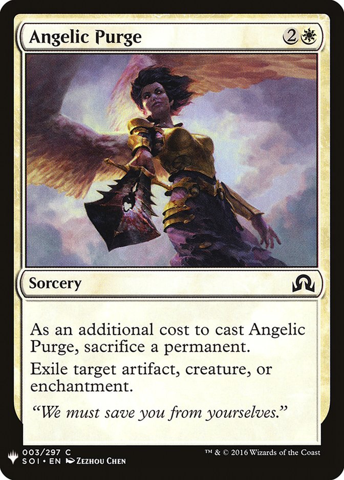 Angelic Purge [Mystery Booster] | Chromatic Games