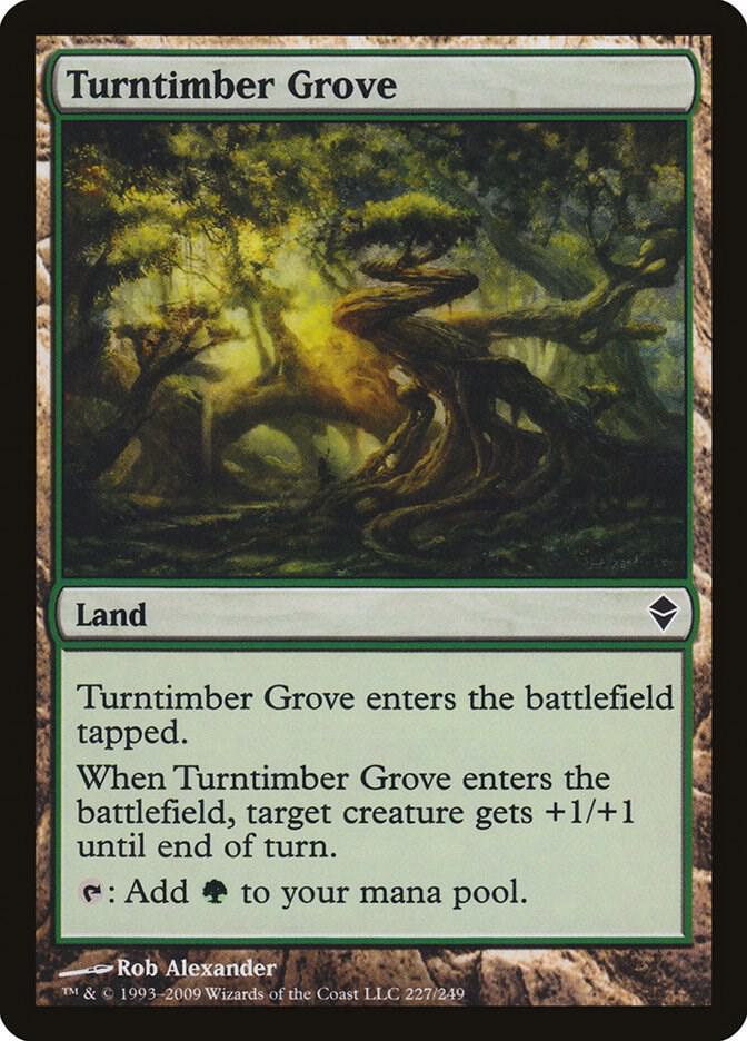 Turntimber Grove 227/249 (Zendikar)  | Chromatic Games