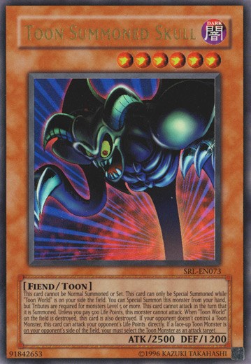 Toon Summoned Skull [SRL-EN073] Ultra Rare | Chromatic Games