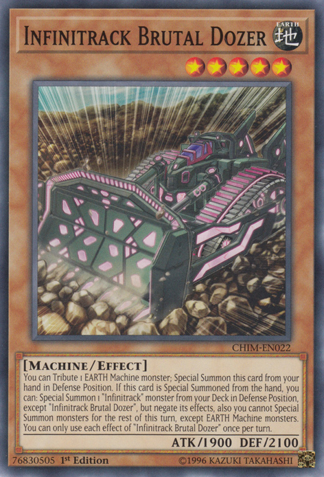 Infinitrack Brutal Dozer [CHIM-EN022] Common | Chromatic Games