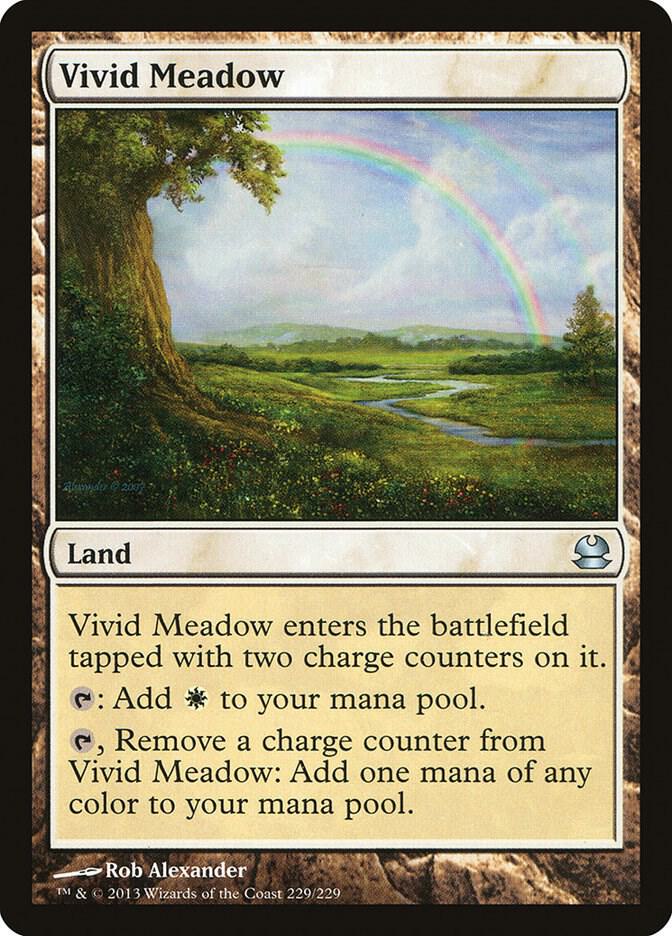 Vivid Meadow 229/229 (Modern Masters)  - Foil | Chromatic Games