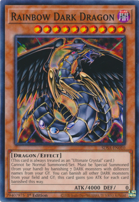 Rainbow Dark Dragon [SDSA-EN010] Common | Chromatic Games