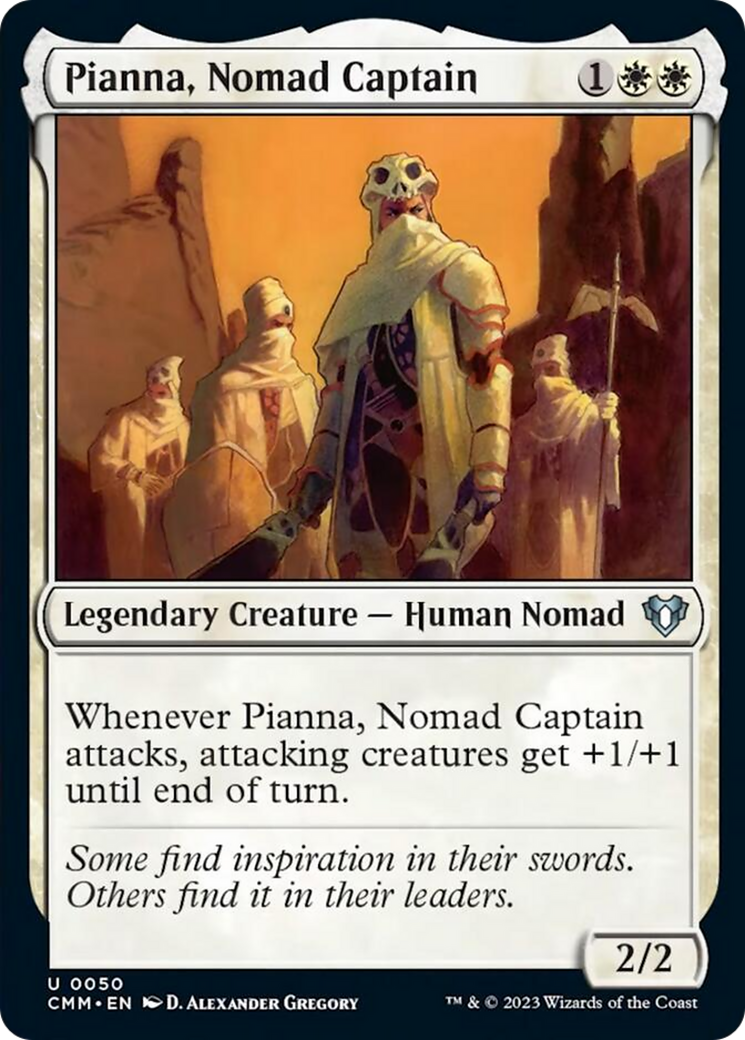 Pianna, Nomad Captain [Commander Masters] | Chromatic Games