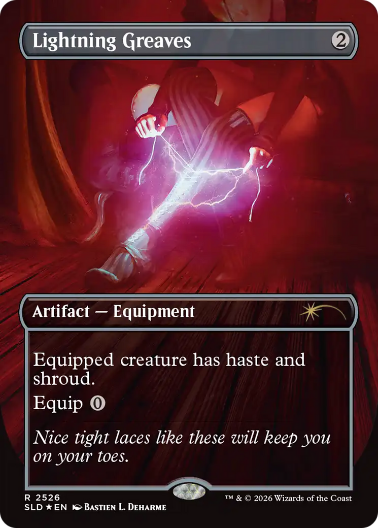 Lightning Greaves (2526) [Secret Lair Drop Series] | Chromatic Games