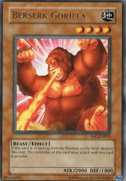 Berserk Gorilla [IOC-EN013] Rare | Chromatic Games
