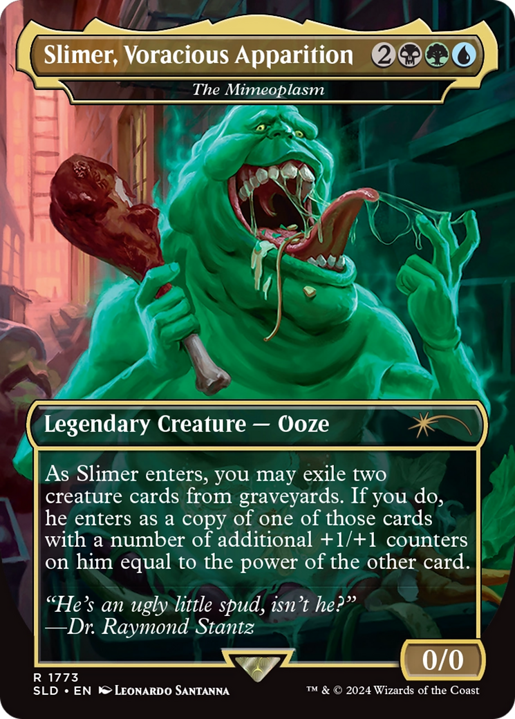 Slimer, Voracious Apparition - The Mimeoplasm [Secret Lair Drop Series] | Chromatic Games
