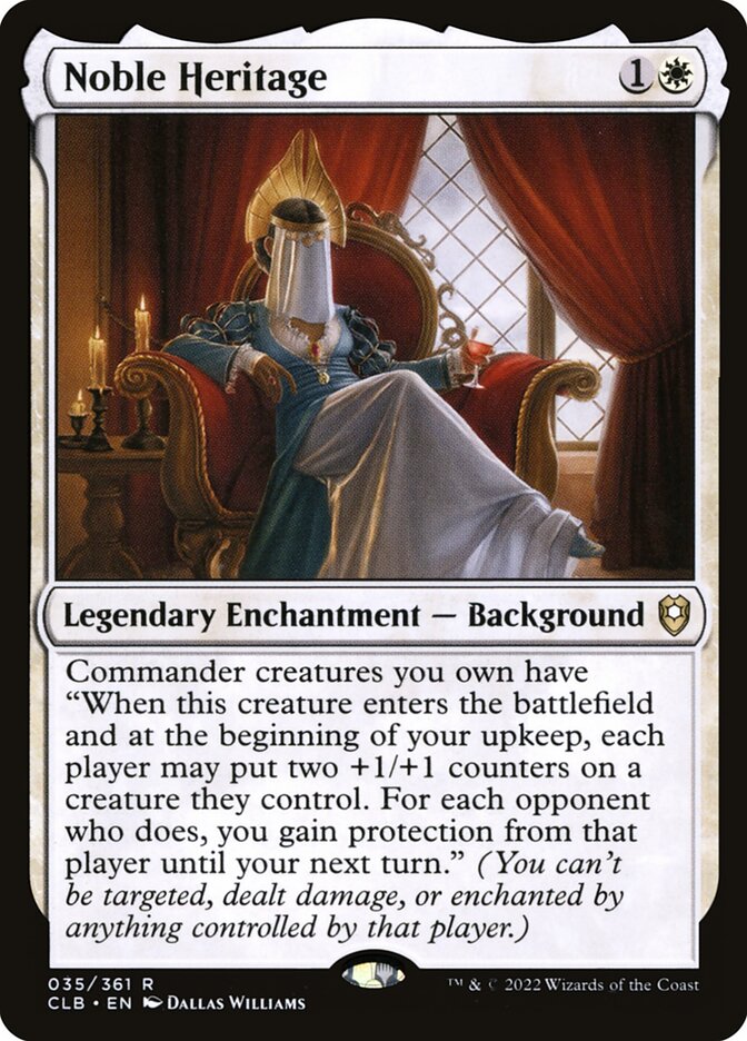 Noble Heritage 35 (Commander Legends: Battle for Baldur's Gate)  | Chromatic Games