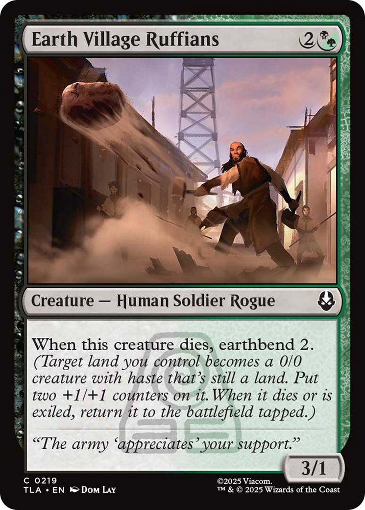 Earth Village Ruffians [Avatar: The Last Airbender] | Chromatic Games