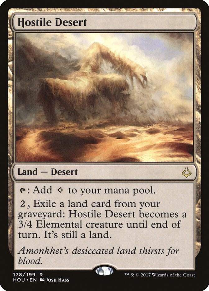 Hostile Desert 178/199 (Hour of Devastation)  | Chromatic Games