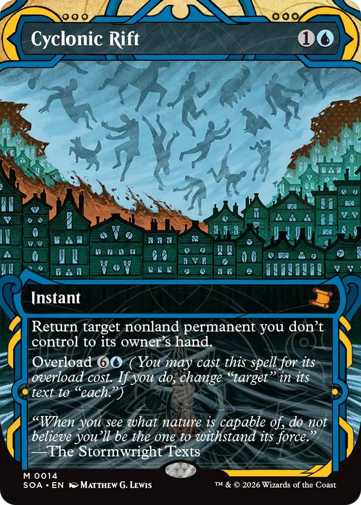 Cyclonic Rift [Secrets of Strixhaven: Mystical Archive] | Chromatic Games