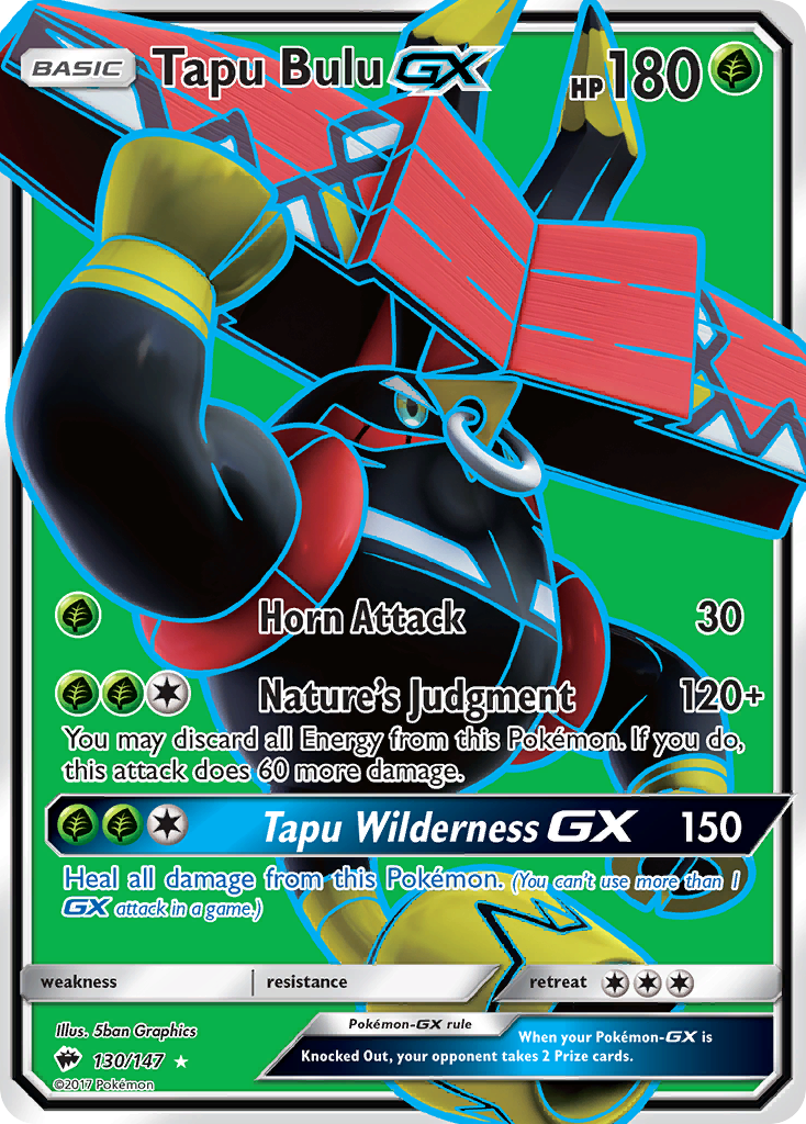 Tapu Bulu GX (130/147) [Sun & Moon: Burning Shadows] | Chromatic Games