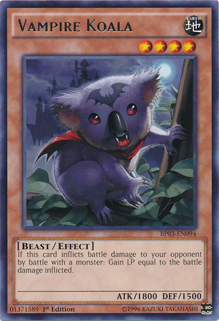 Vampire Koala [BP03-EN094] Rare | Chromatic Games