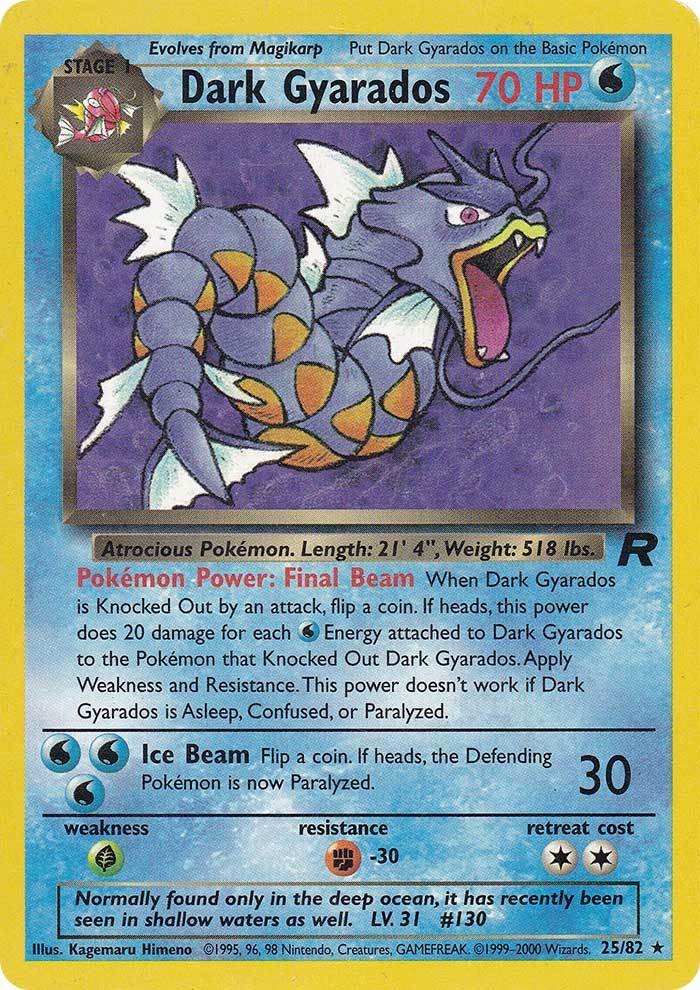 Dark Gyarados (25/82) [Team Rocket Unlimited] | Chromatic Games