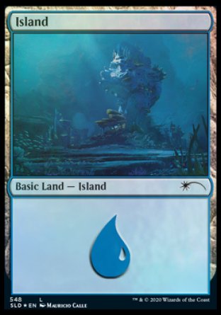 Island (Under the Sea) (548) [Secret Lair Drop Promos] | Chromatic Games