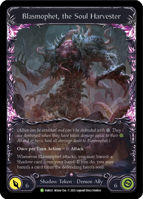 Blasmophet, the Soul Harvester [FAB021] (Promo)  Cold Foil | Chromatic Games