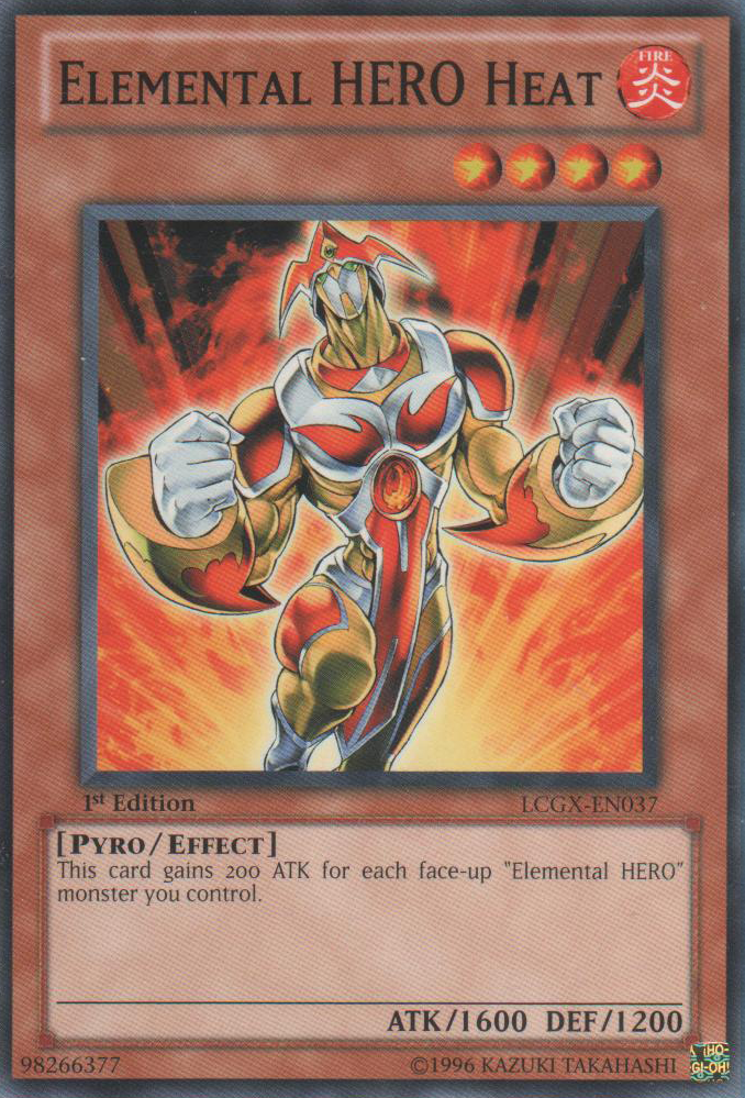 Elemental HERO Heat [LCGX-EN037] Common | Chromatic Games