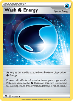 Wash Water Energy (165/185) [Sword & Shield: Vivid Voltage] | Chromatic Games