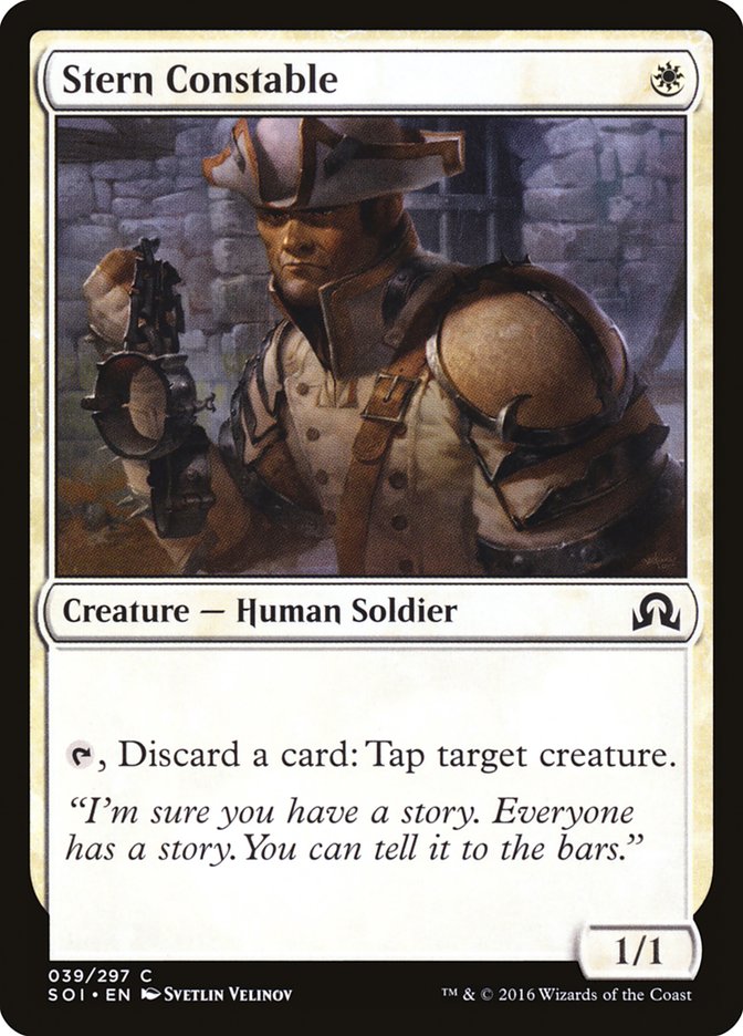 Stern Constable 39/297 (Shadows over Innistrad)  | Chromatic Games