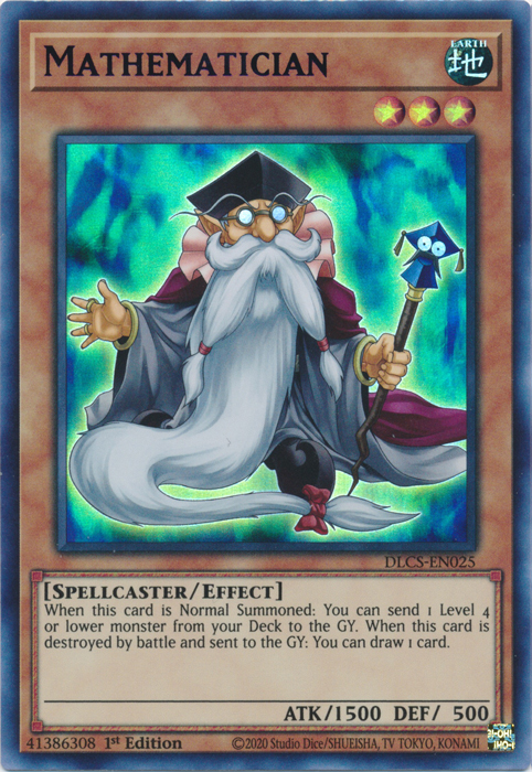Mathematician (Blue) [DLCS-EN025] Ultra Rare | Chromatic Games