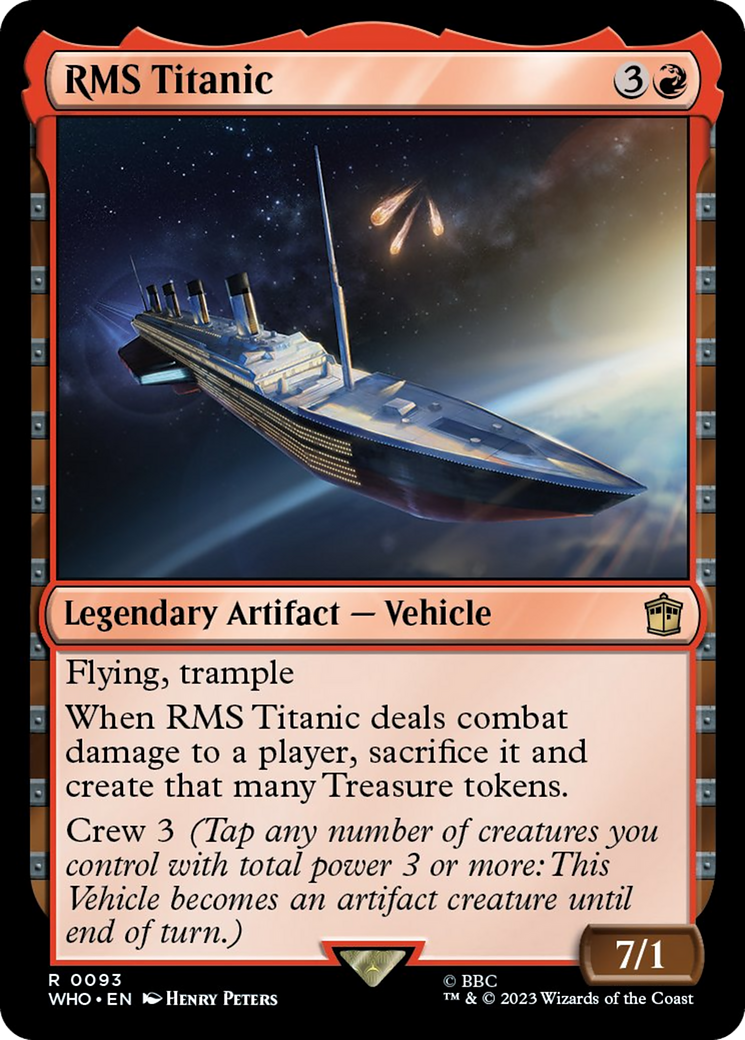 RMS Titanic [Doctor Who] | Chromatic Games