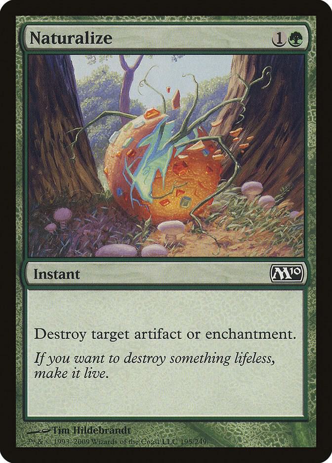 Naturalize 195/249 (Magic 2010 (M10))  | Chromatic Games