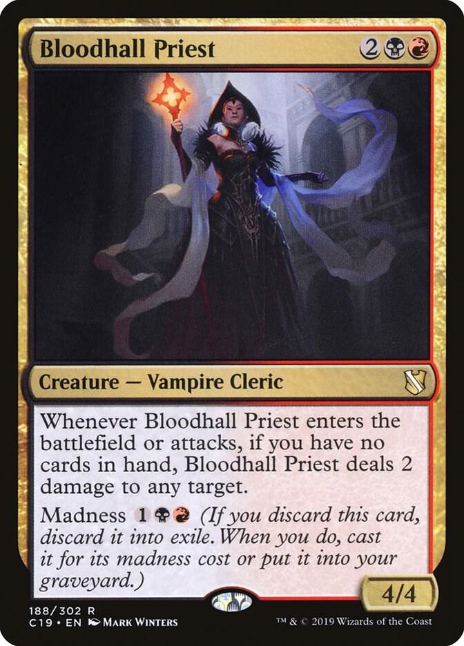 Bloodhall Priest 188/302 (Commander 2019)  | Chromatic Games