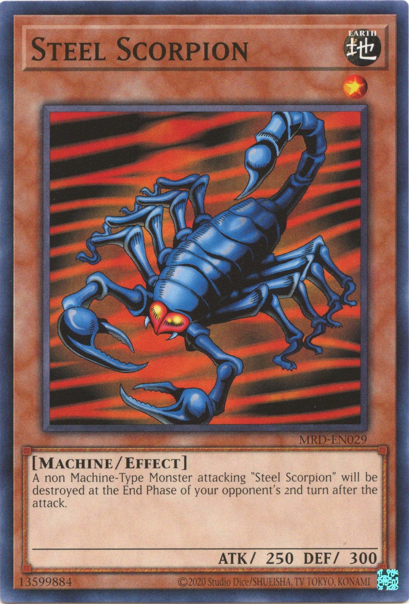 Steel Scorpion (25th Anniversary) [MRD-EN029] Common | Chromatic Games