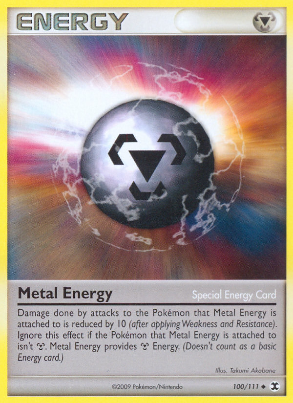 Metal Energy (100/111) [Platinum: Rising Rivals] | Chromatic Games