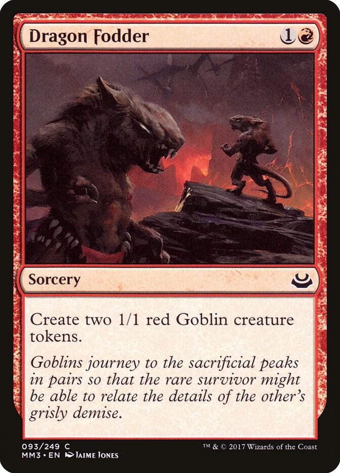 Dragon Fodder 93/249 (Modern Masters 2017)  | Chromatic Games
