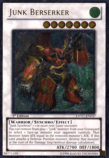Junk Berserker [EXVC-EN037] Ultimate Rare | Chromatic Games