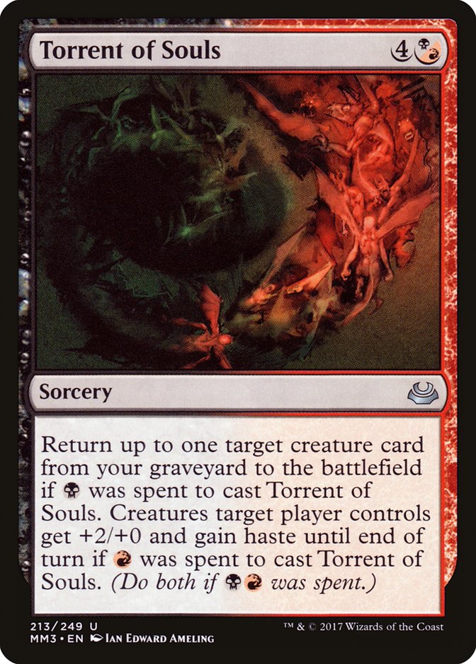 Torrent of Souls 213/249 (Modern Masters 2017)  | Chromatic Games