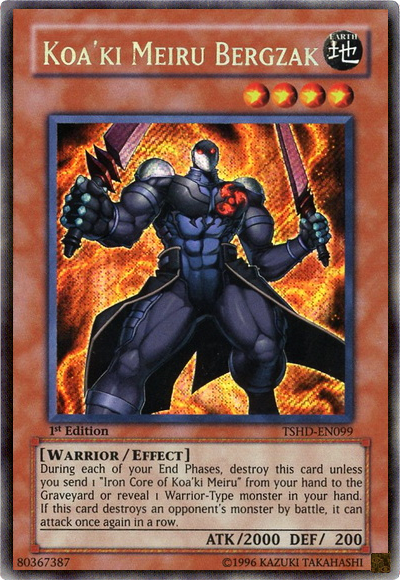 Koa'ki Meiru Bergzak [TSHD-EN099] Secret Rare | Chromatic Games