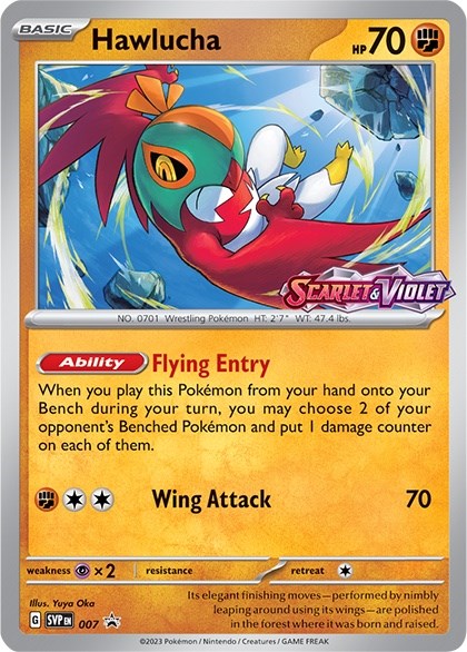 Hawlucha (007) [Scarlet & Violet: Black Star Promos] | Chromatic Games