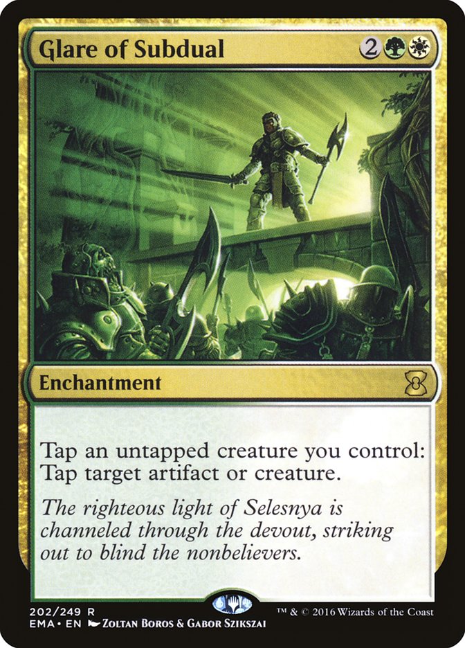 Glare of Subdual 202/249 (Eternal Masters)  - Foil | Chromatic Games