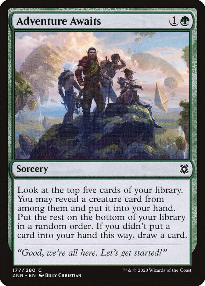 Adventure Awaits 177/280 (Zendikar Rising)  - Foil | Chromatic Games