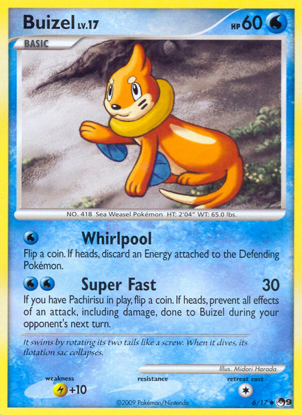 Buizel (6/17) [POP Series 9] | Chromatic Games