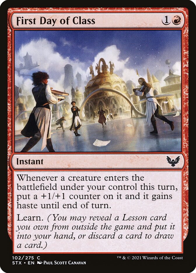 First Day of Class 102 (Strixhaven: School of Mages)  | Chromatic Games