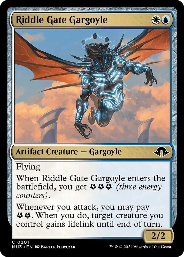 Riddle Gate Gargoyle [Modern Horizons 3] | Chromatic Games