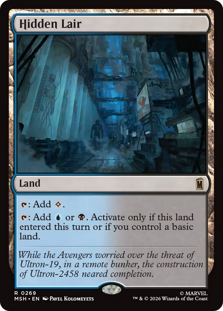 Hidden Lair [Marvel Super Heroes] | Chromatic Games