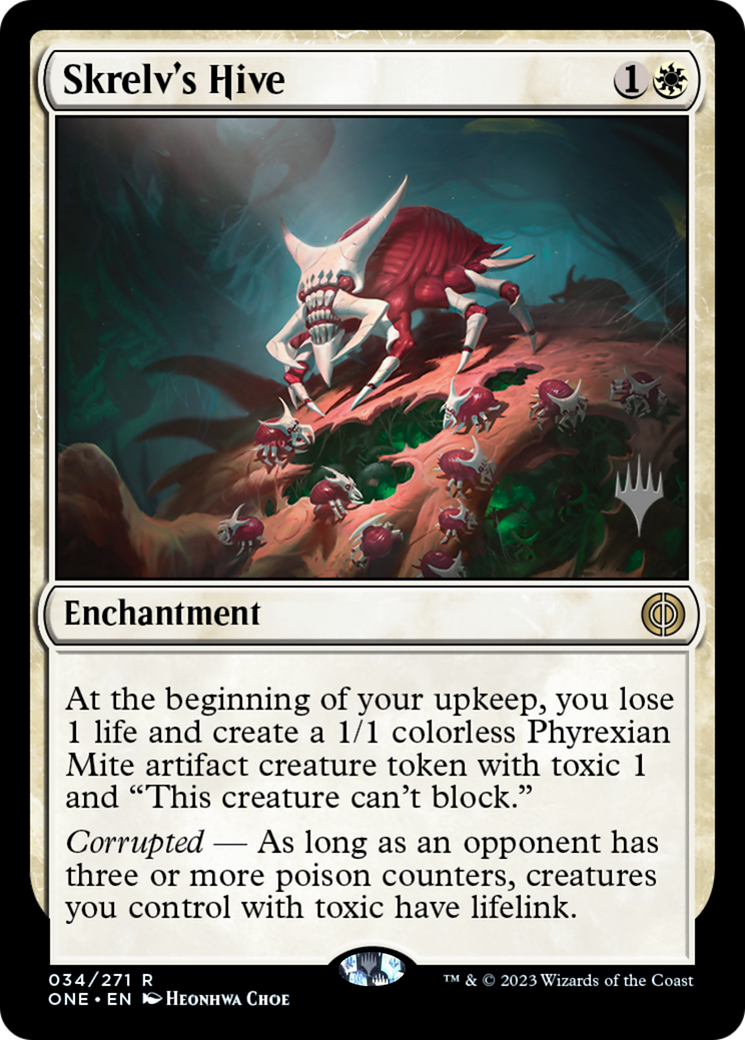 Skrelv's Hive (Promo Pack) [Phyrexia: All Will Be One Promos] | Chromatic Games